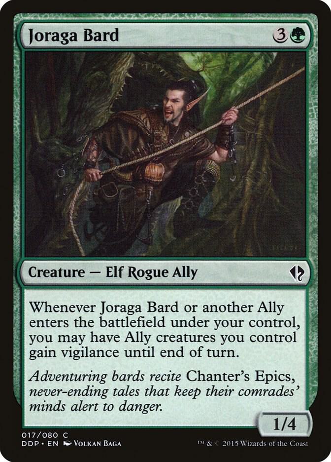 Joraga Bard 17 card from Duel Decks: Zendikar vs. Eldrazi