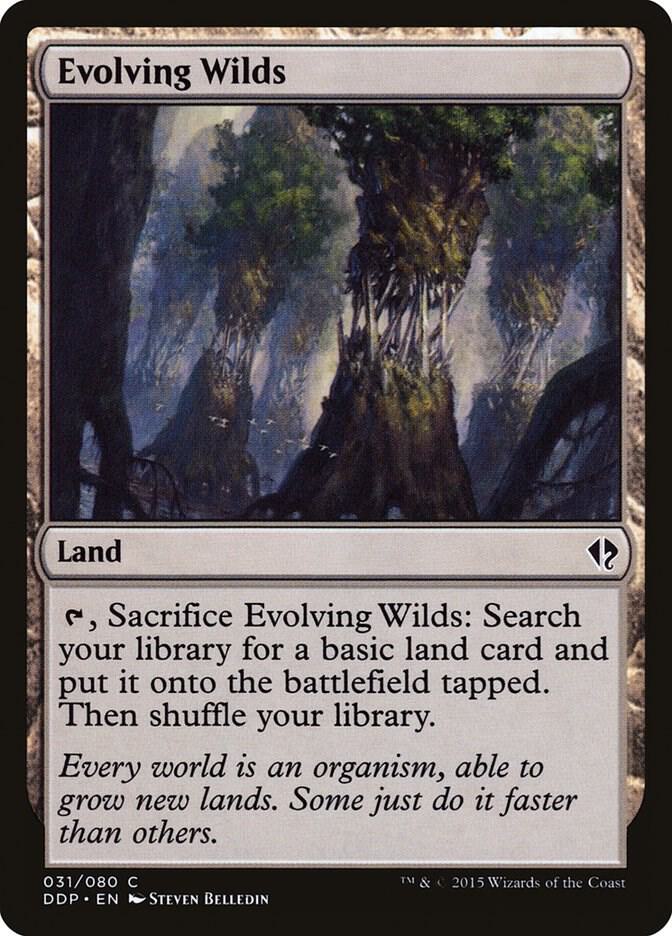 Evolving Wilds 31 card from Duel Decks: Zendikar vs. Eldrazi