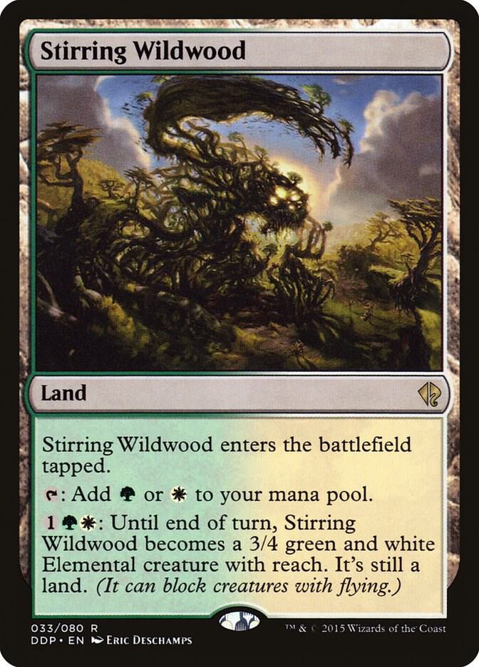 Stirring Wildwood 33 card from Duel Decks: Zendikar vs. Eldrazi