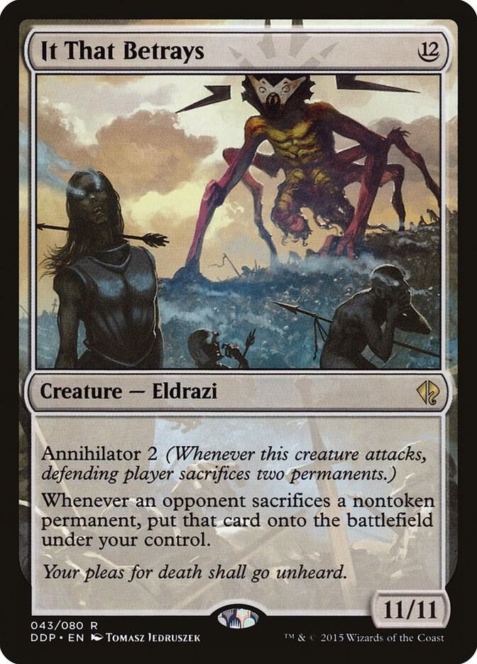 It That Betrays 43 card from Duel Decks: Zendikar vs. Eldrazi
