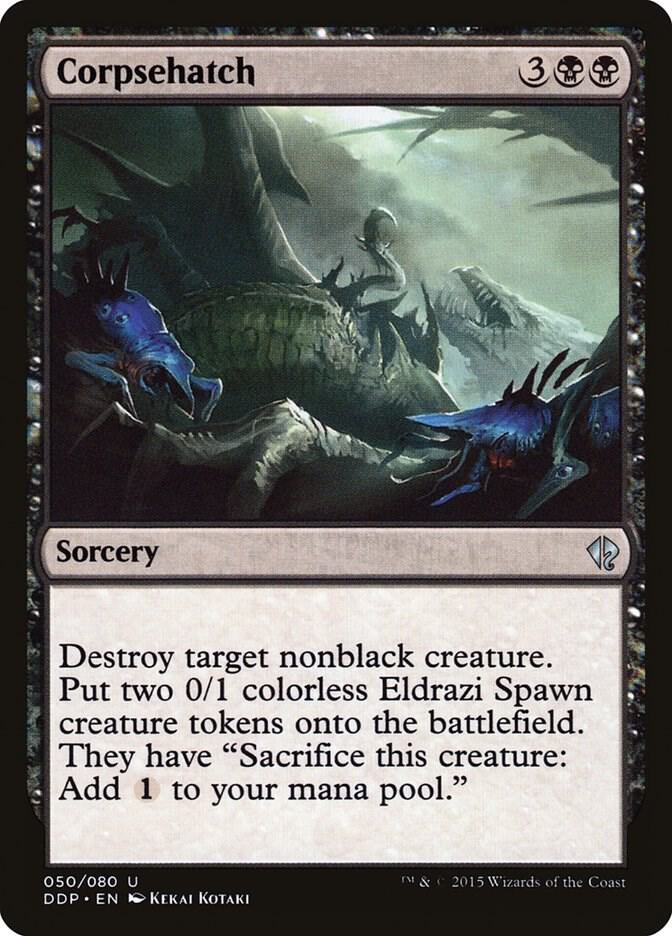 Corpsehatch 50 card from Duel Decks: Zendikar vs. Eldrazi