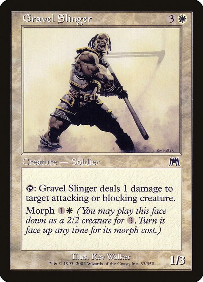 Gravel Slinger 33 card from Onslaught