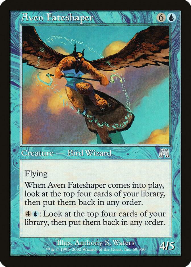 Aven Fateshaper 69 card from Onslaught