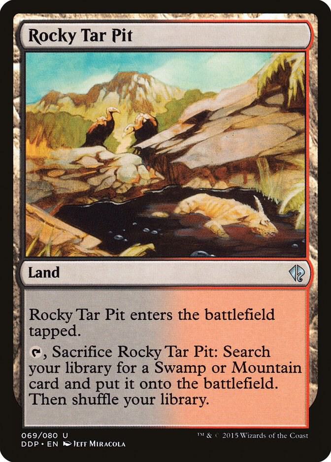 Rocky Tar Pit 69 card from Duel Decks: Zendikar vs. Eldrazi