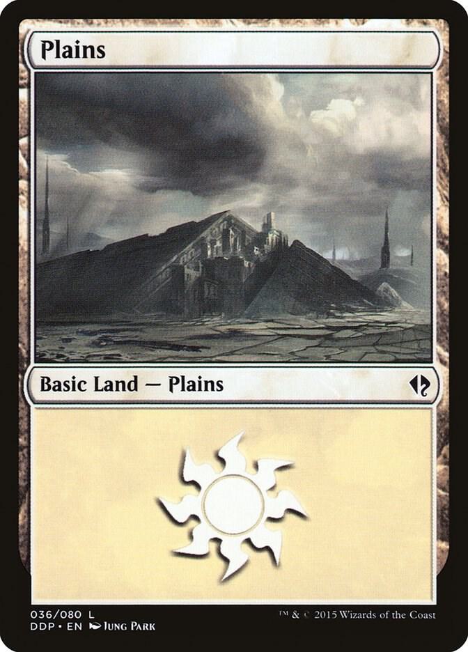 Plains 36 card from Duel Decks: Zendikar vs. Eldrazi