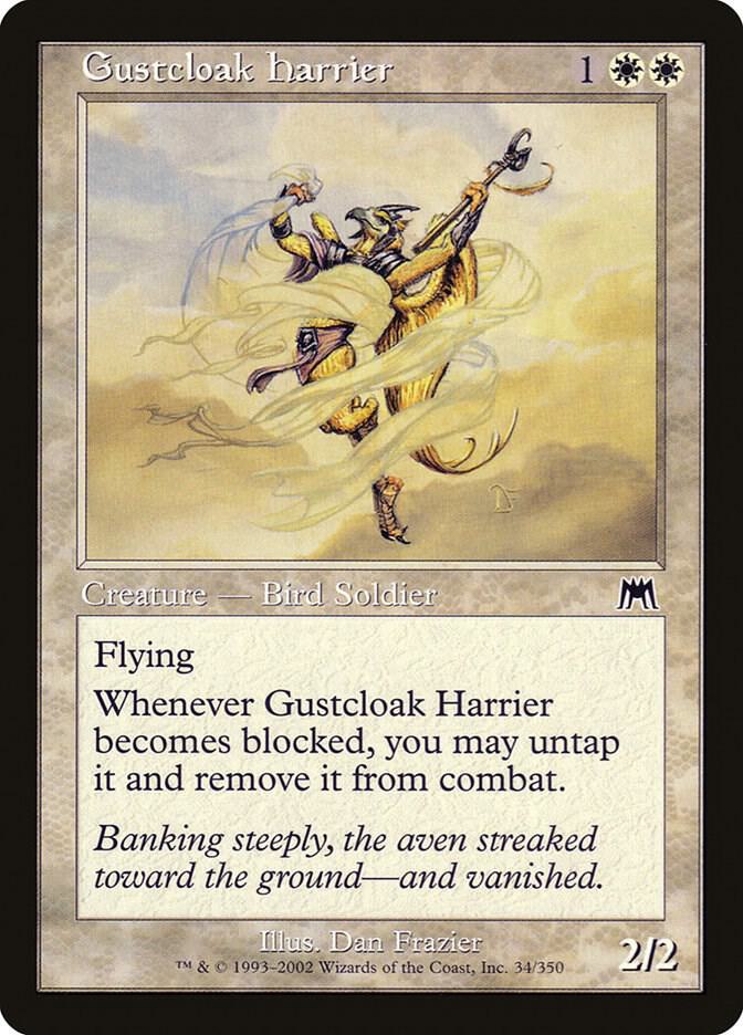 Gustcloak Harrier 34 card from Onslaught