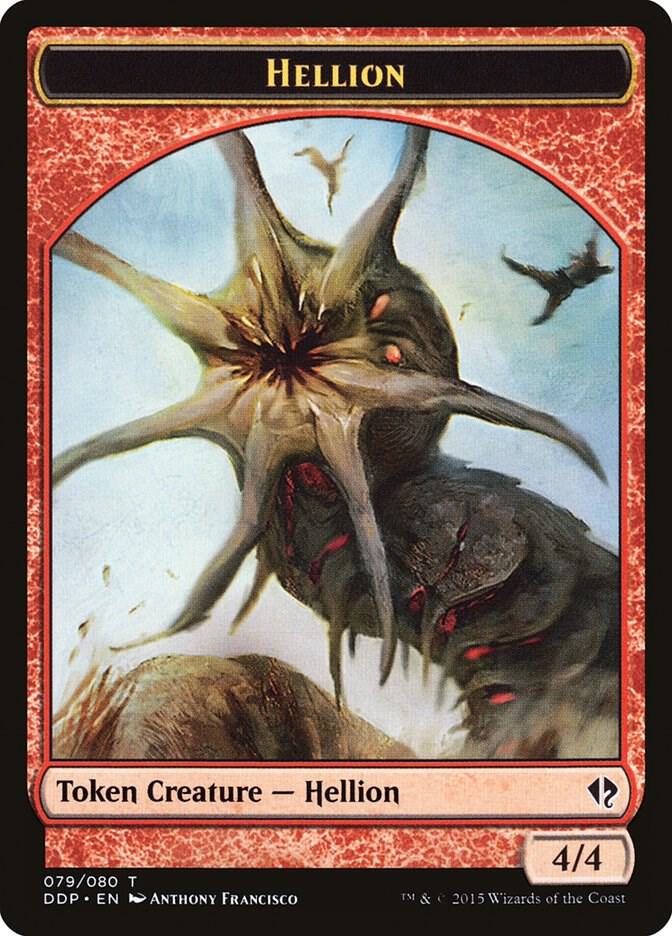 Hellion Token 79 card from Duel Decks: Zendikar vs. Eldrazi