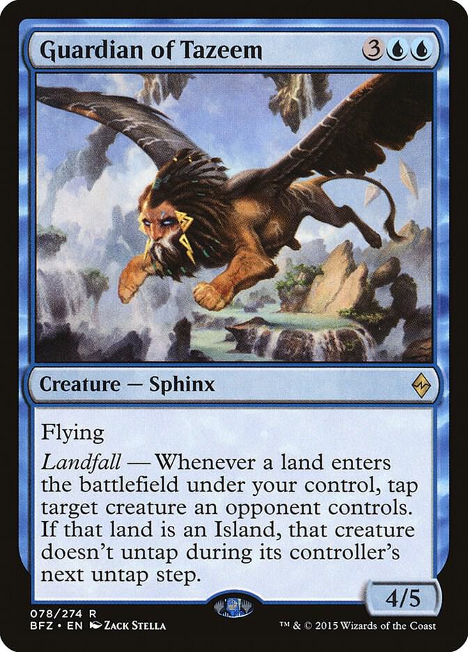 Guardian of Tazeem 78 card from Battle for Zendikar
