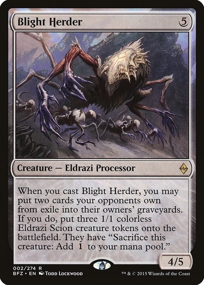 Blight Herder 2 card from Battle for Zendikar