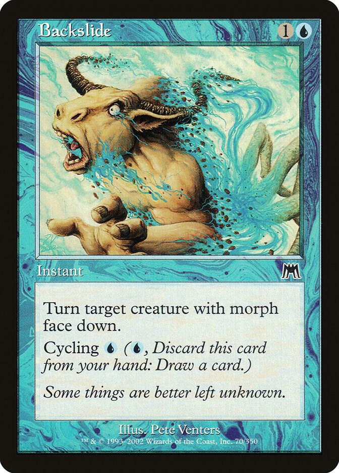 Backslide 70 card from Onslaught