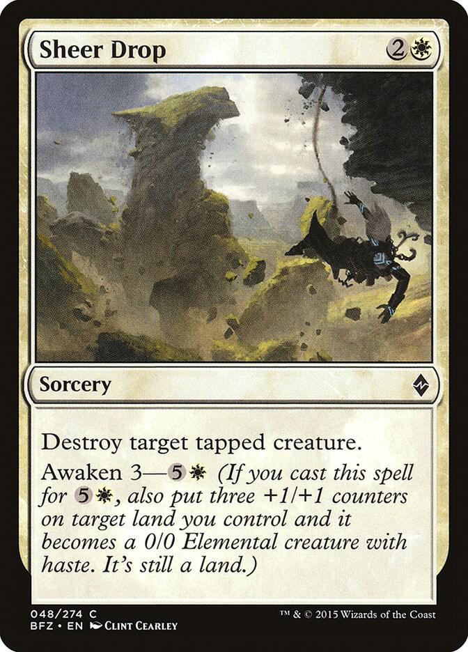 Sheer Drop 48 card from Battle for Zendikar