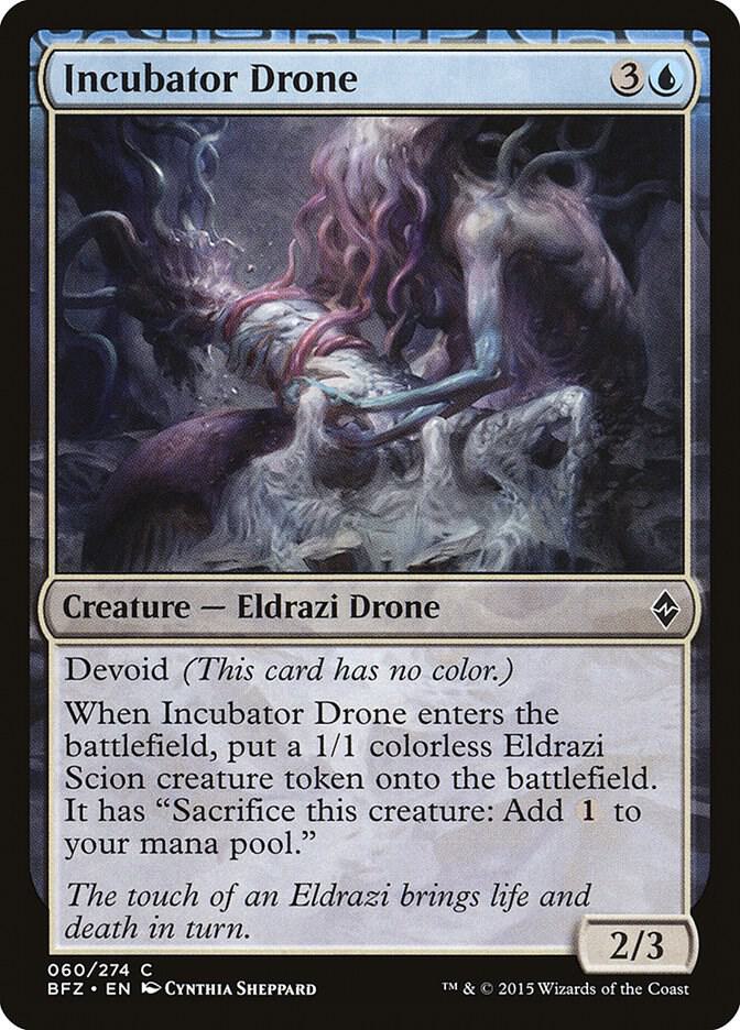 Incubator Drone 60 card from Battle for Zendikar