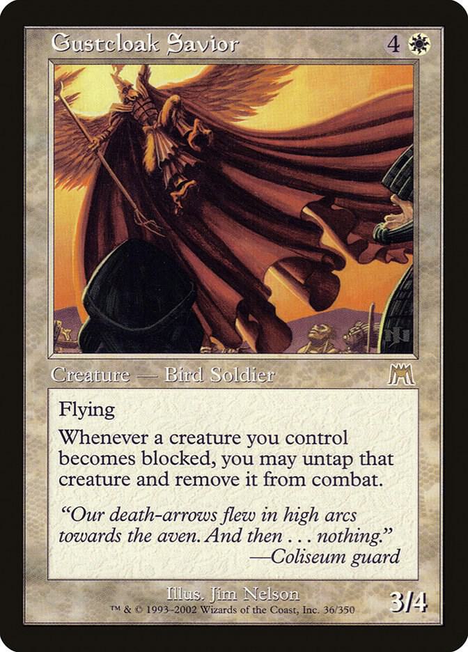 Gustcloak Savior 36 card from Onslaught