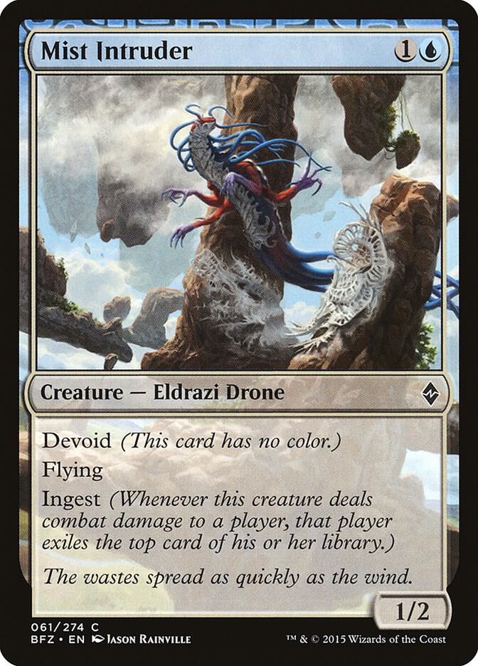 Mist Intruder 61 card from Battle for Zendikar