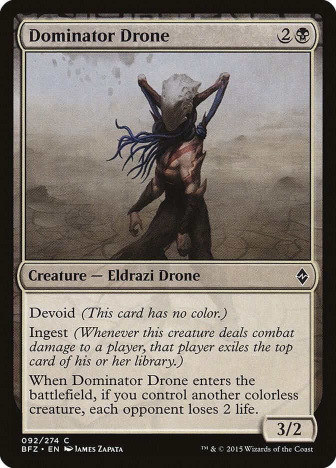 Dominator Drone 92 card from Battle for Zendikar