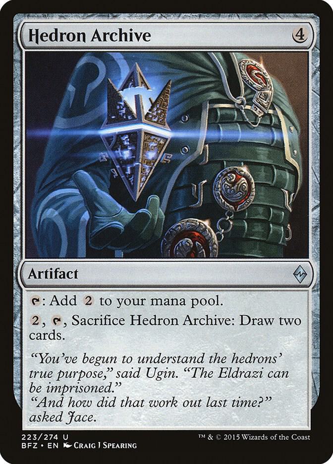 Hedron Archive 223 card from Battle for Zendikar