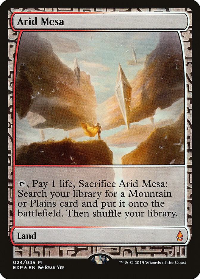 Arid Mesa 24 card from Zendikar Expeditions