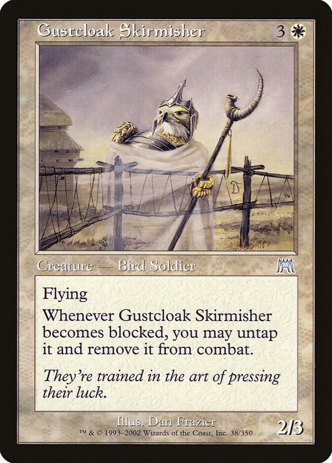 Gustcloak Skirmisher 38 card from Onslaught