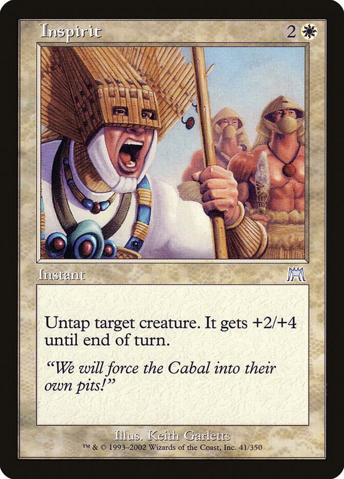 Inspirit 41 card from Onslaught