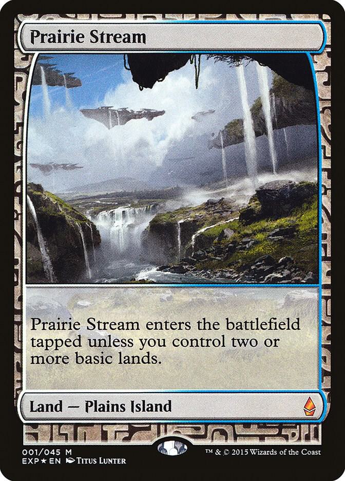 Prairie Stream 1 card from Zendikar Expeditions