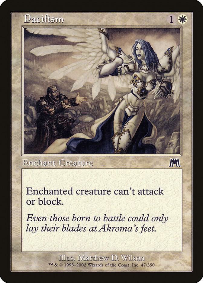 Pacifism 47 card from Onslaught