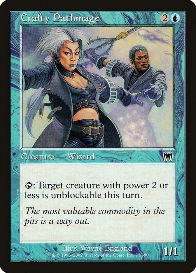 Crafty Pathmage 77 card from Onslaught