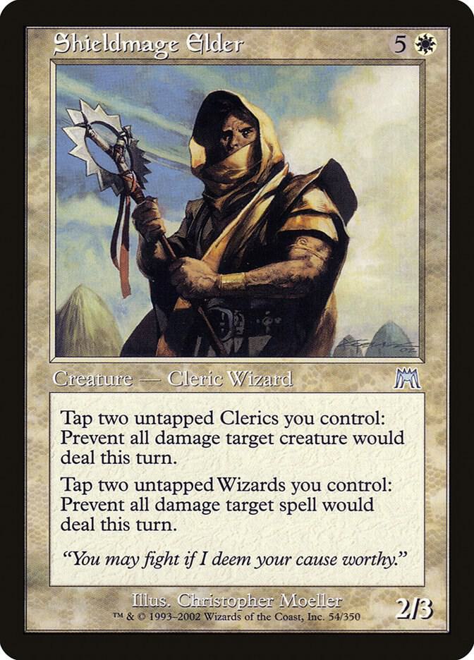 Shieldmage Elder 54 card from Onslaught