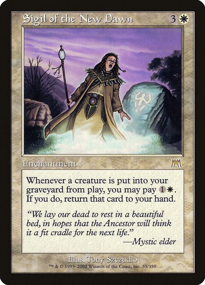 Sigil of the New Dawn 55 card from Onslaught