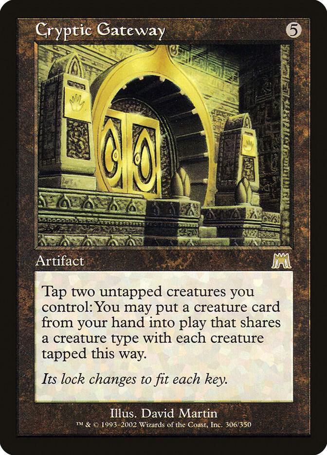 Cryptic Gateway 306 card from Onslaught
