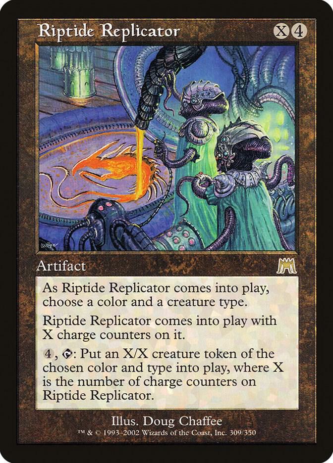 Riptide Replicator 309 card from Onslaught