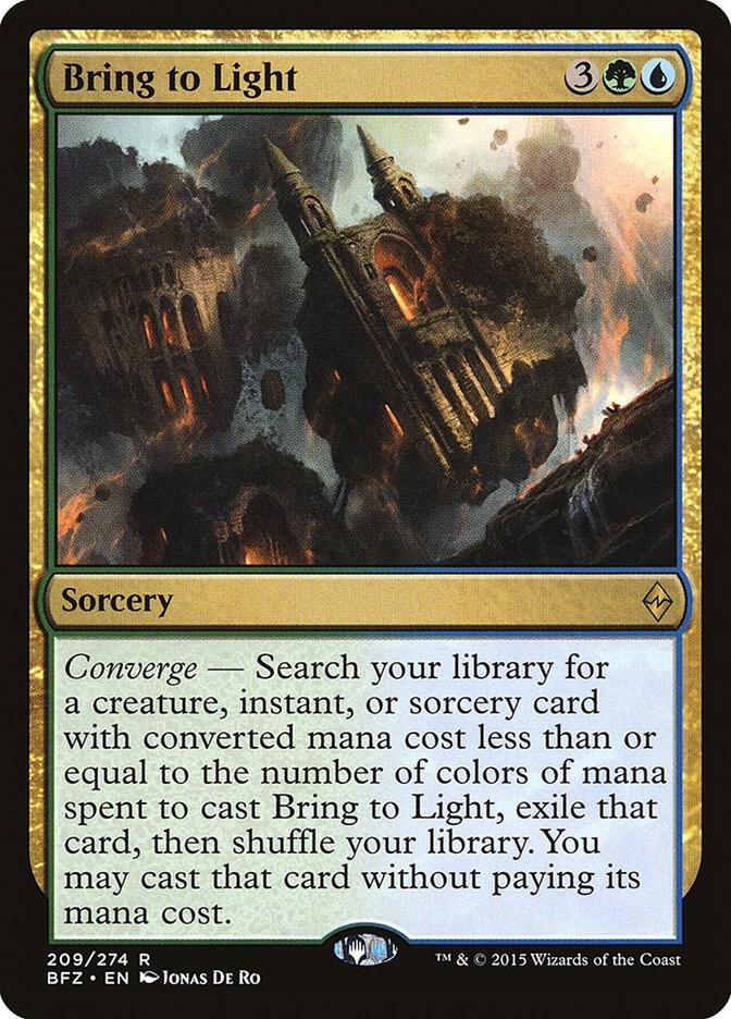 Bring to Light 209 card from Battle for Zendikar