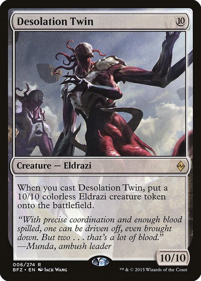 Desolation Twin 6 card from Battle for Zendikar