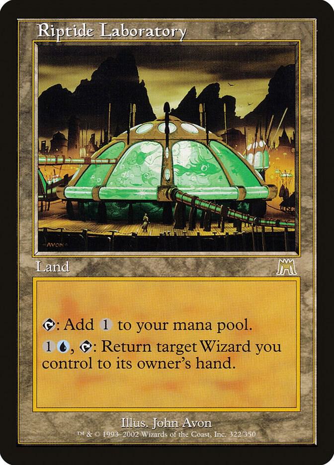 Riptide Laboratory 322 card from Onslaught