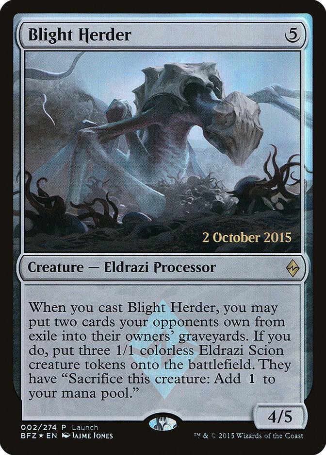 Blight Herder 2 card from Launch Party & Release Event Promos
