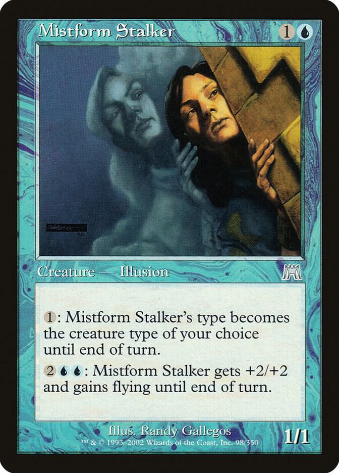 Mistform Stalker 98 card from Onslaught