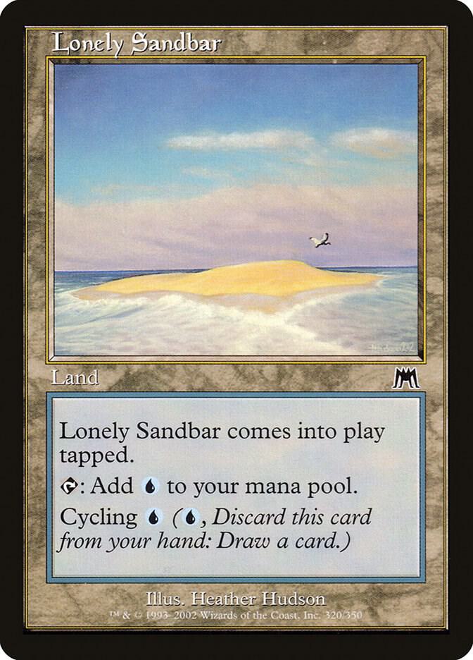 Lonely Sandbar 320 card from Onslaught