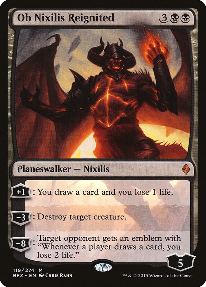 Ob Nixilis Reignited 119 card from Battle for Zendikar