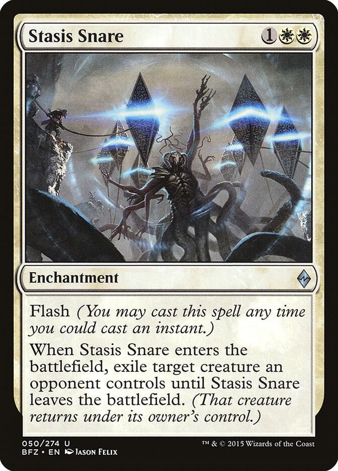 Stasis Snare 50 card from Battle for Zendikar