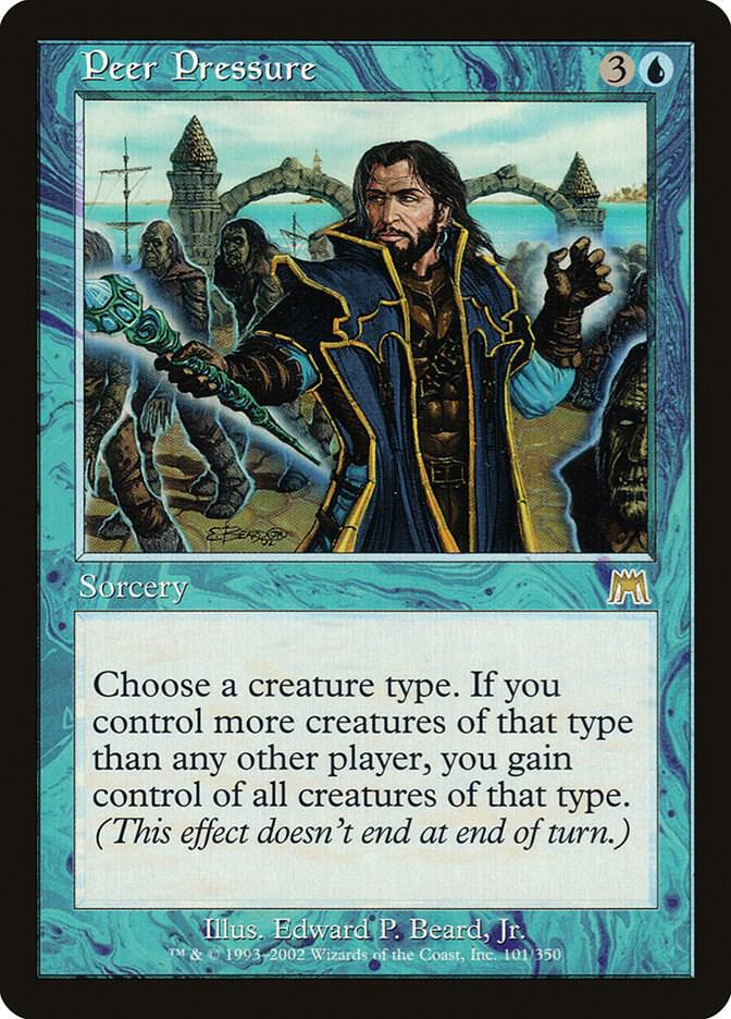 Peer Pressure 101 card from Onslaught