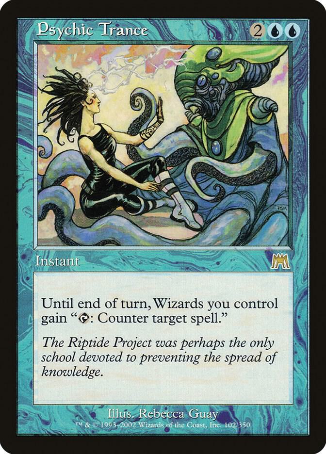 Psychic Trance 102 card from Onslaught