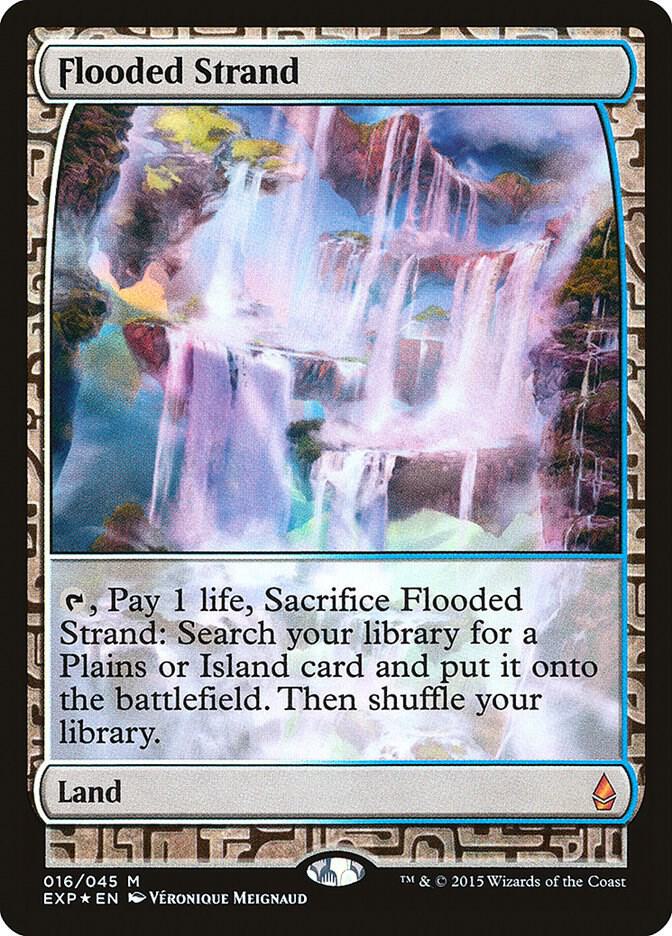 Flooded Strand 16 card from Zendikar Expeditions