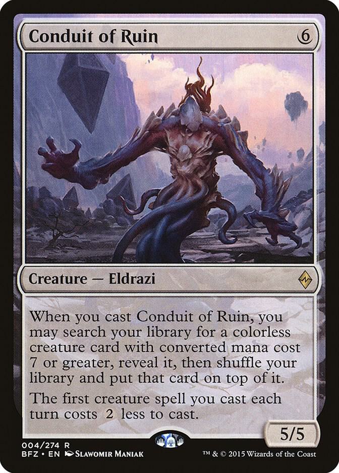 Conduit of Ruin 4 card from Battle for Zendikar