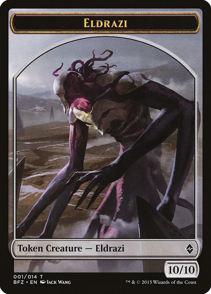 Eldrazi Token 1 card from Battle for Zendikar