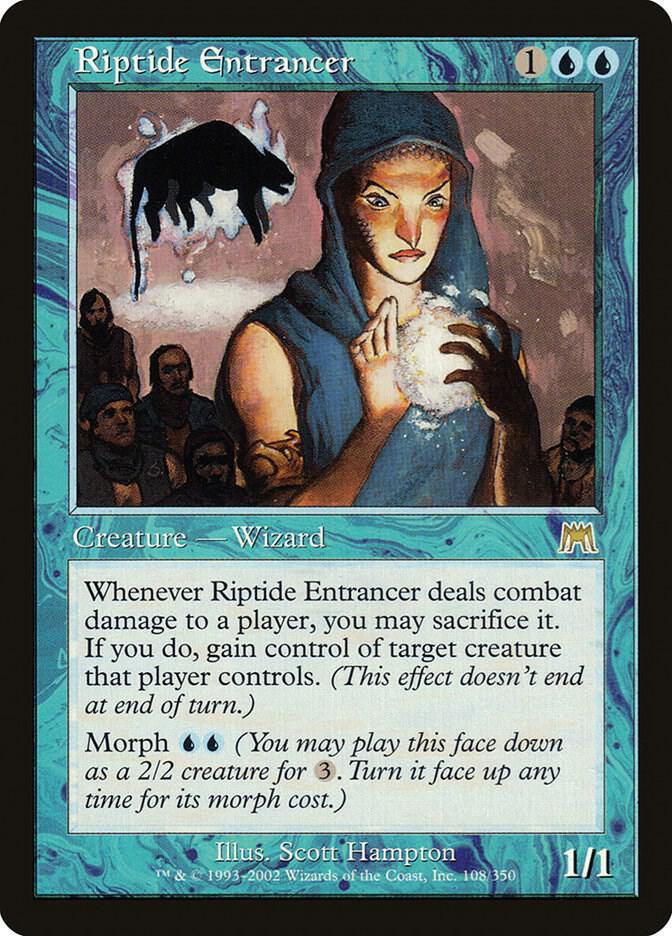 Riptide Entrancer 108 card from Onslaught