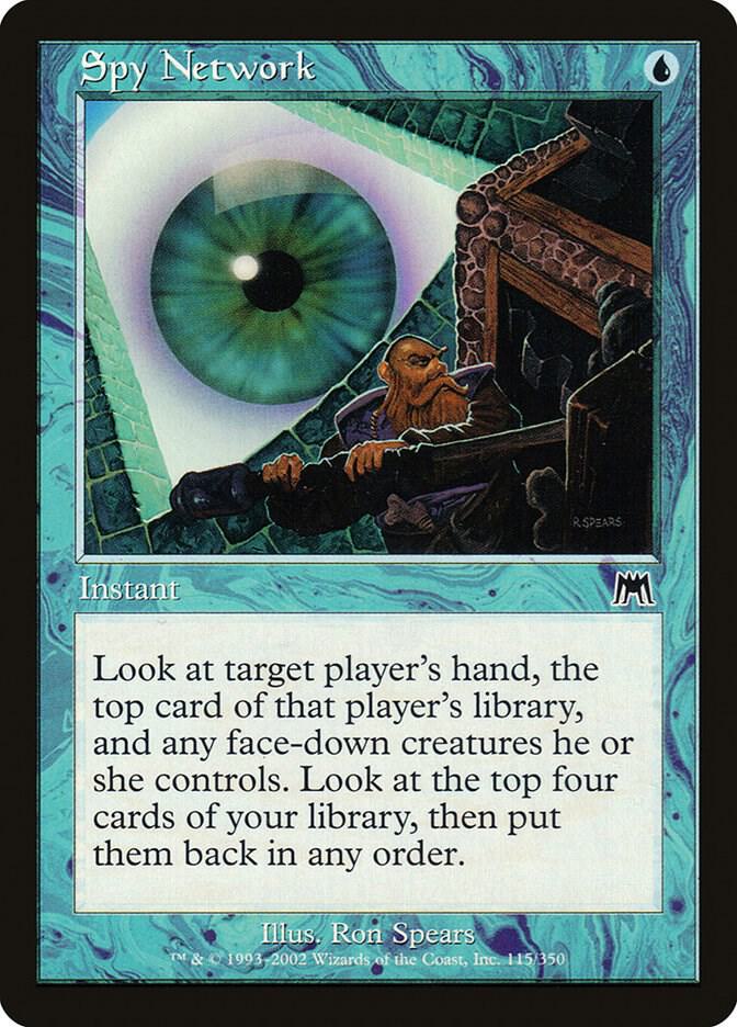 Spy Network 115 card from Onslaught