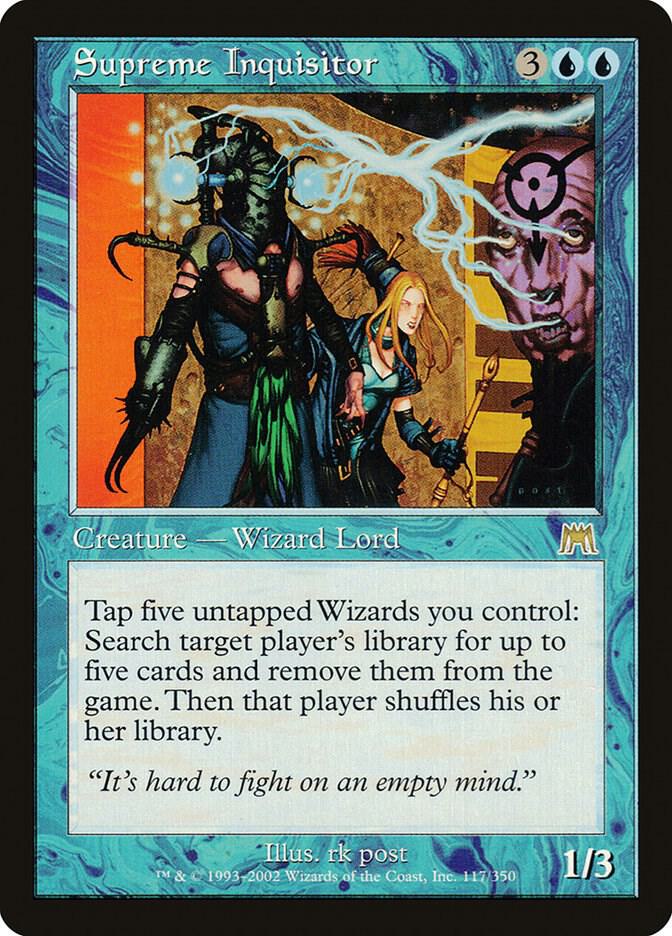 Supreme Inquisitor 117 card from Onslaught