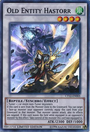 Old Entity Hastorr CT12-EN005 card from 2015 Mega-Tins