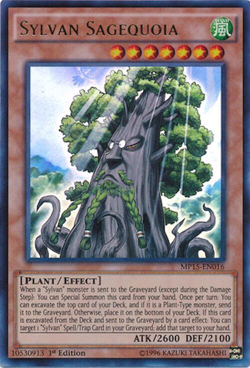 Sylvan Sagequoia MP15-EN016 card from 2015 Mega-Tins Mega Pack