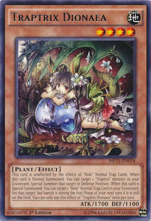 Traptrix Dionaea MP15-EN018 card from 2015 Mega-Tins Mega Pack