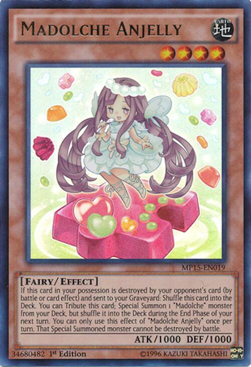Madolche Anjelly MP15-EN019 card from 2015 Mega-Tins Mega Pack